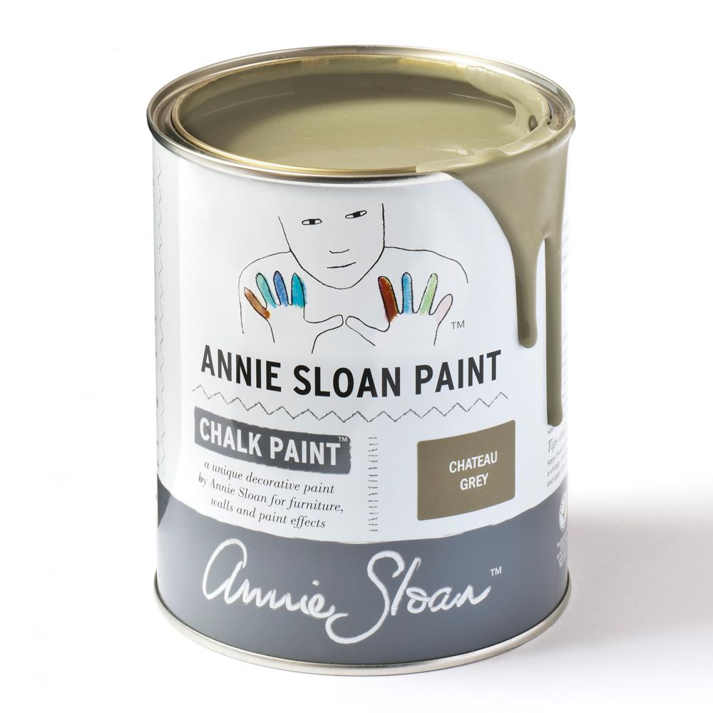 1L Chateau Grey Chalk Paint by Annie Sloan for sale at Source for the Goose, Devon, UK