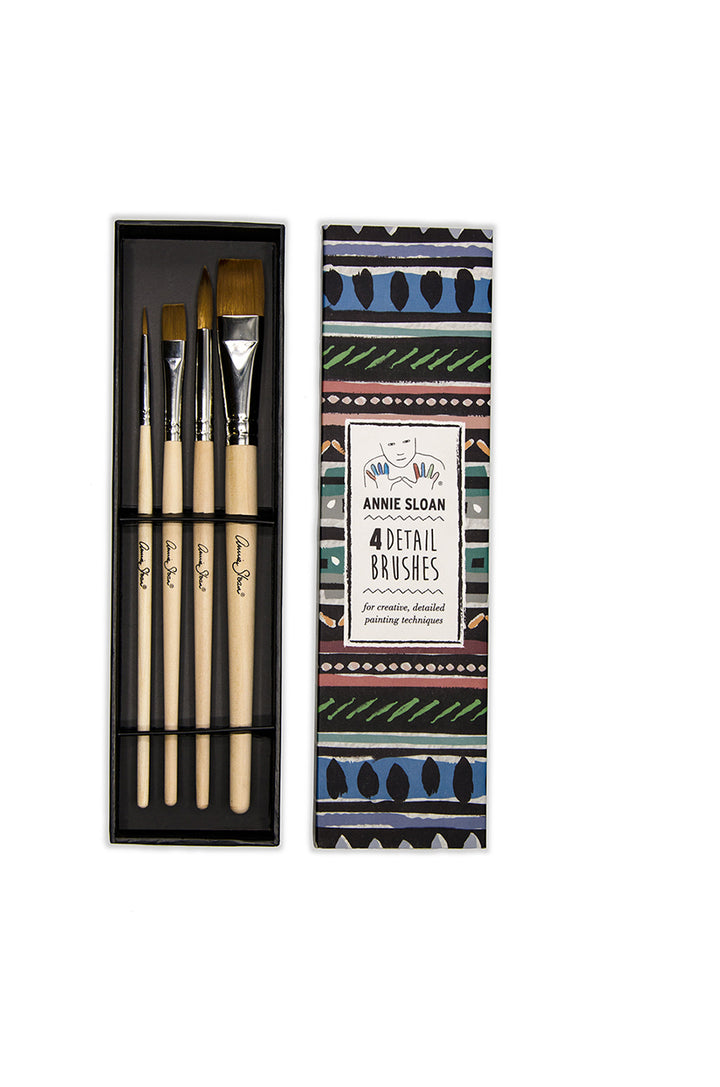 Annie Sloan Detail Brushes for sale at Source for the Goose, Devon, UK