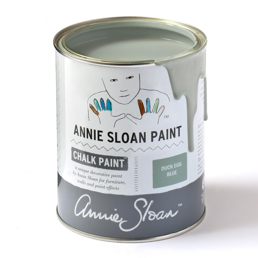 1L Duck Egg Blue Chalk Paint for sale at Source for the Goose, South Molton, Devon