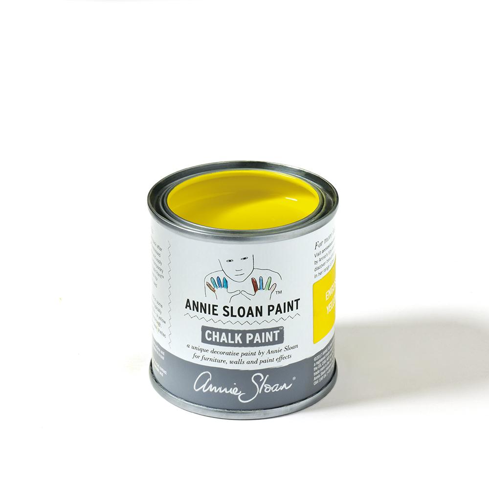 120ml English Yellow Chalk Paint for sale at Source for the Goose, Devon