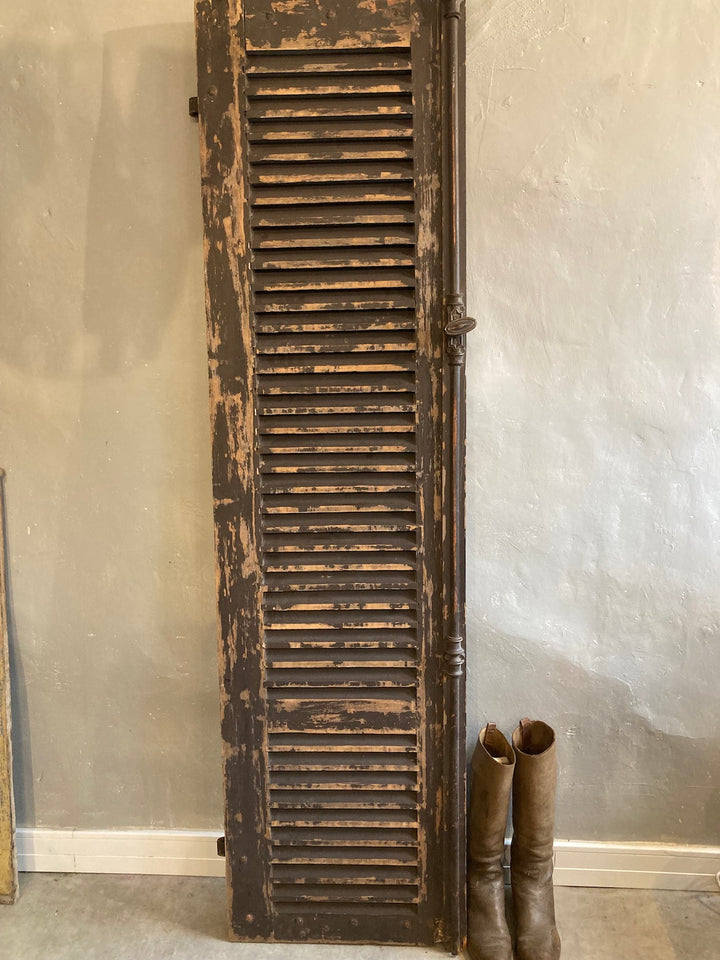 Vintage French Wooden Shutter