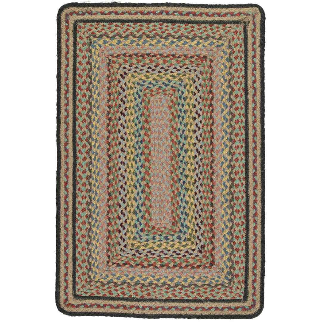 Kashmir jute rug by The Braided Rug Company to buy at Source for the Goose, Devon, UK