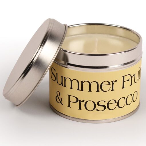 Summer Fruit and Prosecco Single Wick Pintail Candle