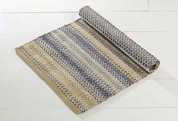 Waltons & Co Cirrus Yellow and Blue Rug for sale at Source for the Goose 