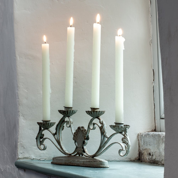 vintage look Tivoli candelabra