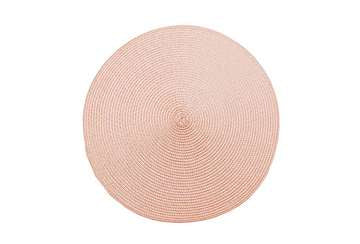 Circular Quartz Pink Placemat for sale at Source for the Goose, Devon,UK
