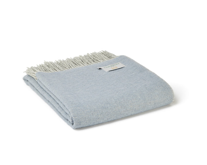 Tweedmill Blue Mist Lifestyle Dartmoor Throw for sale at Source for the Goose , Devon, UK