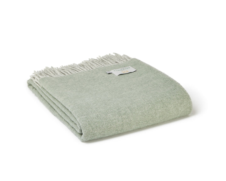 Tweedmill Ice Green Lifestyle Dartmoor Throw for sale at Source for the Goose,Devon UK