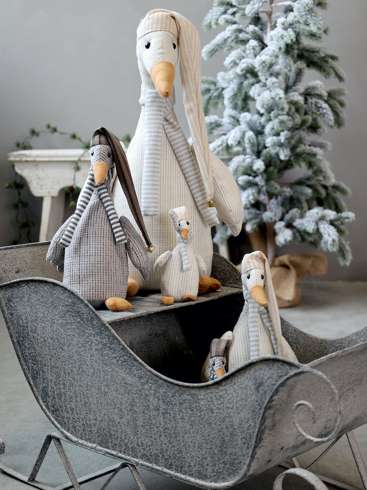 soft bodied nordic style goose decorations