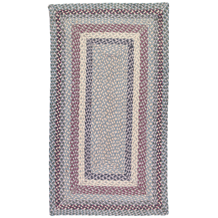 Tundra Rectangle Organic Jute Rug by The Braided Rug Company