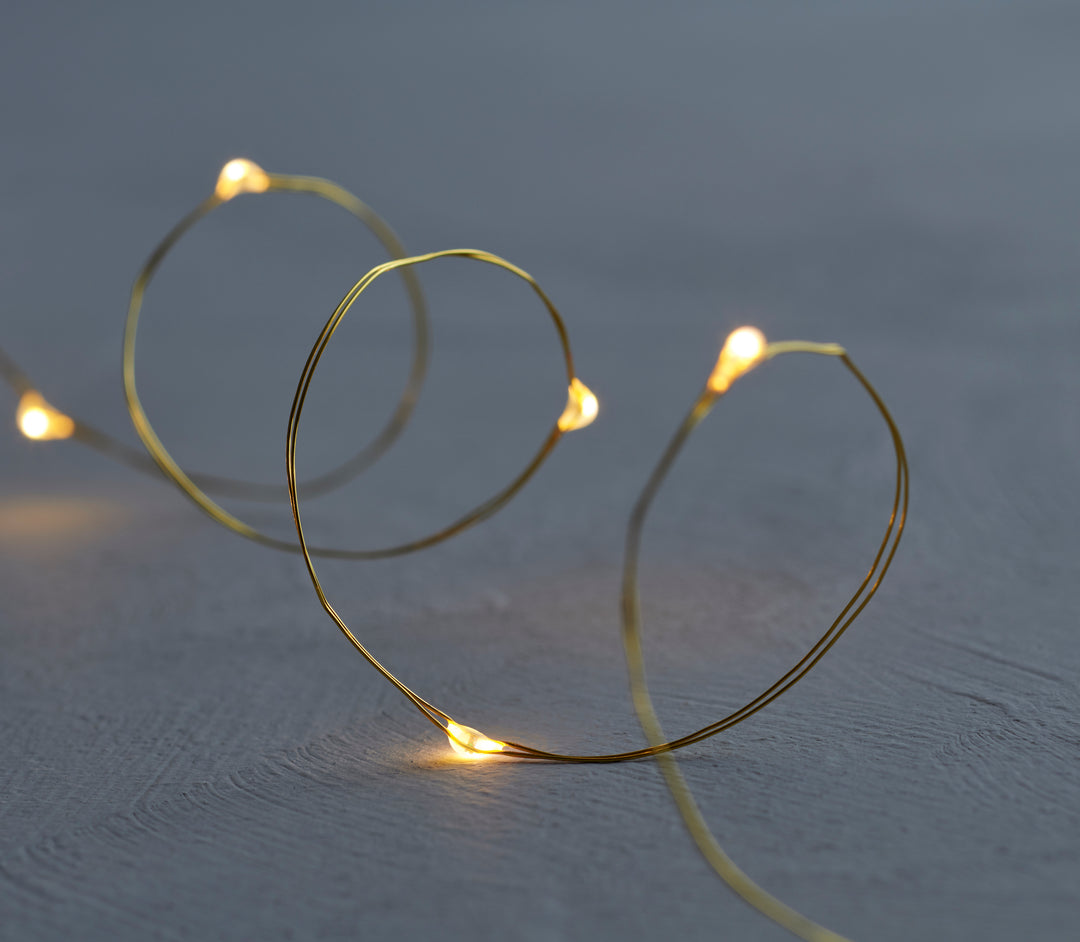 warm white string of led lights by Sirius