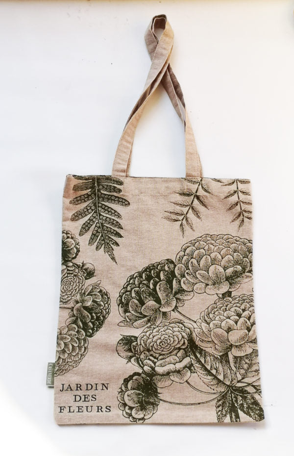 Jardin Des Fleurs Floral Tote Bag,  cotton shopping bag